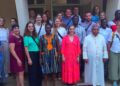 Youth group from Osnabruck Diocese pays courtesy call on Bishop Peter Paul Angkyier.