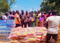 Dr. Bawumia Donates Relief items to Buipe Flood Victims.