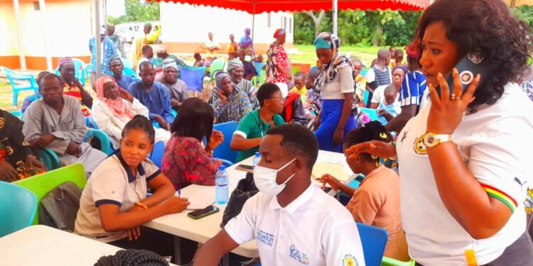 Naada foundation screens over 800 people in free medical outreach at Achubunyor.