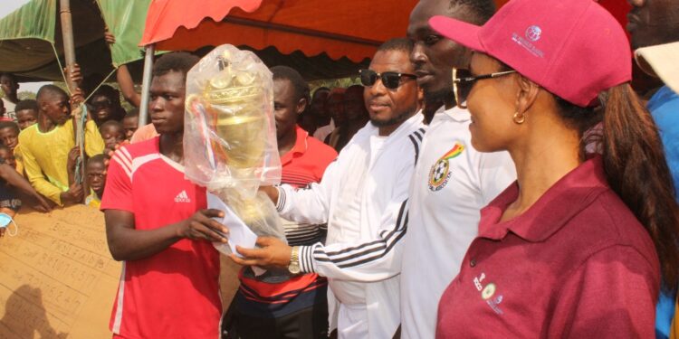 THE SOCO PROJECT: Hon Adam Eliasu calls on youth not to lose focus on things that are important to their lives, Daboya wins football gala.