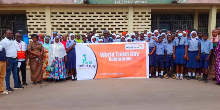 West Gonja municipal Environmental health Unit commemorates World Toilet and Hand washing Day.