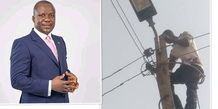 Abu Jinapor Illuminates Larabanga with 200 LED Street Lights