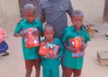 Assemblyman Elect enrolls three vulnerable Children into school, supports them with Uniforms and learning materials.