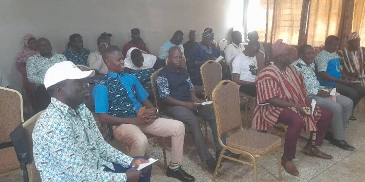 The NHIA in Savannah Region Holds its 2023 End of Year Performance Review at Damongo