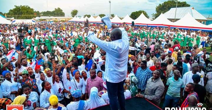 S/R: Dr. Mahamudu Bawumia Promises Economic Transformation and Job Creation Ahead of 2024 Elections.