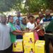Menstrual Hygiene: Overlord of Gonja Kingdom supports GES with sanitary products