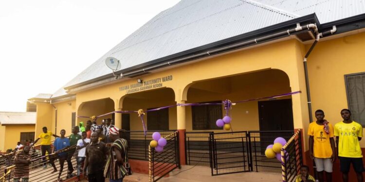 Abu Jinapor Commissions Maternity Ward for Laribanga, Donates Ambulance to Facility