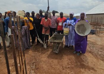 Busunu Youth Storm Tamale to Rally Support for Chairman Kalamonia’s House Reconstruction