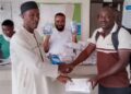 UK based Ghanaian supports Laribanga health center with medical consumables