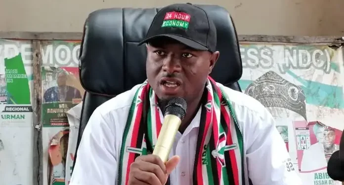 Damongo:NDC petitions minister to remove political posters of NPP candidates on DRIP equipments