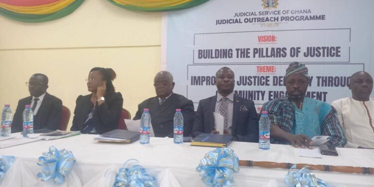 Judicial Service of Ghana engages stakeholders in Damongo