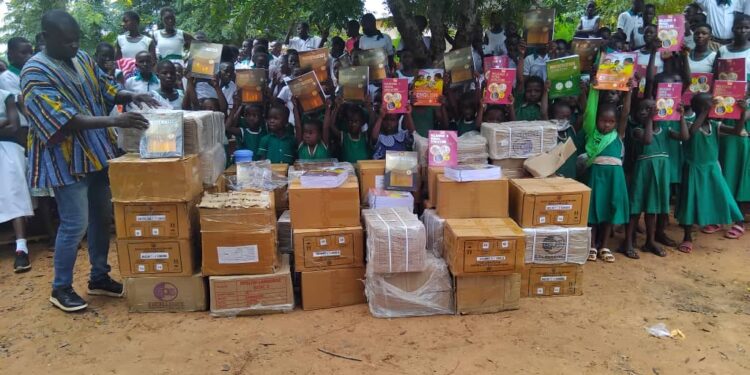St. Theresa Parish Donates Learning Materials Worth Over GHS 100,000 to St. Anne and St. Theresa Schools