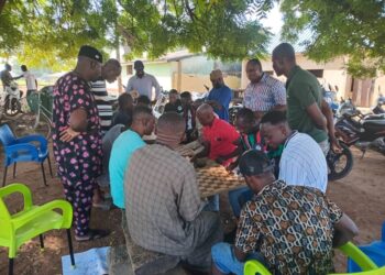 Damongo: NCCE engages youth through indoor games to promote peace for 2024 elections.