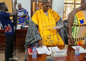 Mankpanwura Jakpa Achor-Ade Borenyi (I) Sworn in as Member of National House of Chiefs