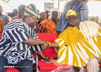 Abu Jinapor Pays Heartfelt Tribute to Late Sandapewura Bowulonso Alhaji Muniru Mohammed Limuna