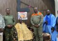 NADMO Director General Major Kuyon Pays Courtesy Call on Yagbonwura at Jakpa Palace.