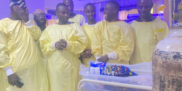 Assembly Members in West Gonja Donates to support Hangaline Abandoned Baby