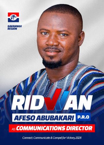 Ridwan Afeso Unveils New Vision to Transform NPP Communications in Savannah Region.