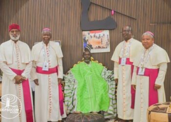 Catholic Bishops Pay Courtesy Call on Yagbonwura.