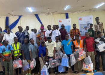 GEA Empowers 129 Young Artisans in Damongo with Start-Up Work Kits.