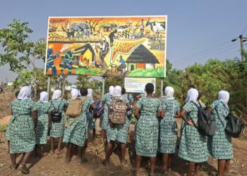 Students Take the Lead in Fire Safety as A Rocha Ghana Launches Dry-Season Sensitization Drive
