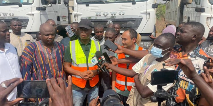 Bole/Bamboi MP Inspects Development Projects, Assures Contractors of Full Support