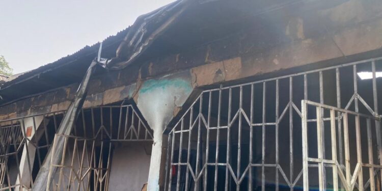 INFERNO IN NGBARIPE: Seven-Room House Razed, Family Left Devastated