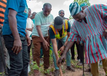 Four Communities In Bole-Bamboi Constituency Receive School Infrastructure Facelift as MP Cuts Sod