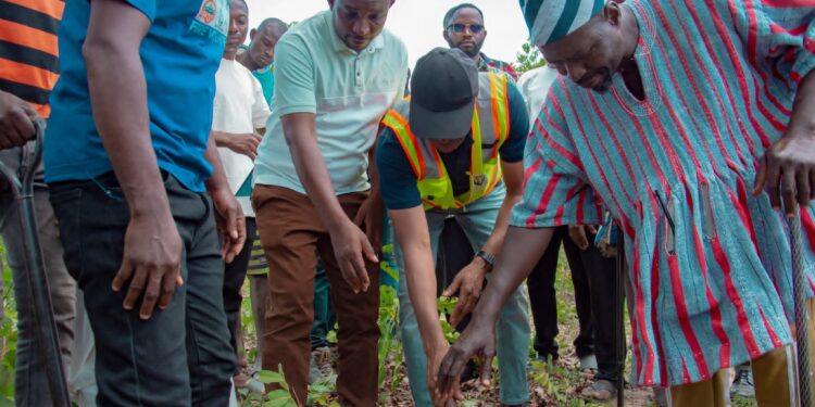 Four Communities In Bole-Bamboi Constituency Receive School Infrastructure Facelift as MP Cuts Sod