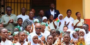 John Mahama Interacts With Sawla Students As BSTEM Project Showcases Impact In Savannah region