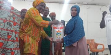 Sisters of JDM Donate Rice and Cash to Widows in Savannah Region Ahead of Eid Al-Adha