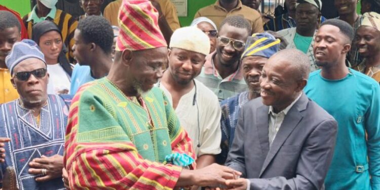 Jira Yagbonwura Bii-Kunuto Commissions Guidance and Counselling Centre for Damongo SHS