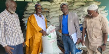 Agric Minister Donates 5,000 Bags of Fertilizer to Boost Savannah Farmers Brigade.