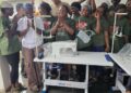 Women Empowerment: Adam Mutawakilu Donates 15 Industrial Sewing Machines to Women’s Group in Damongo