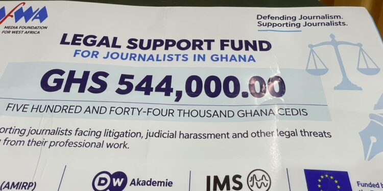 Media Foundation for West Africa Secures GH¢544,000 Legal Support Fund for Ghanaian Journalists